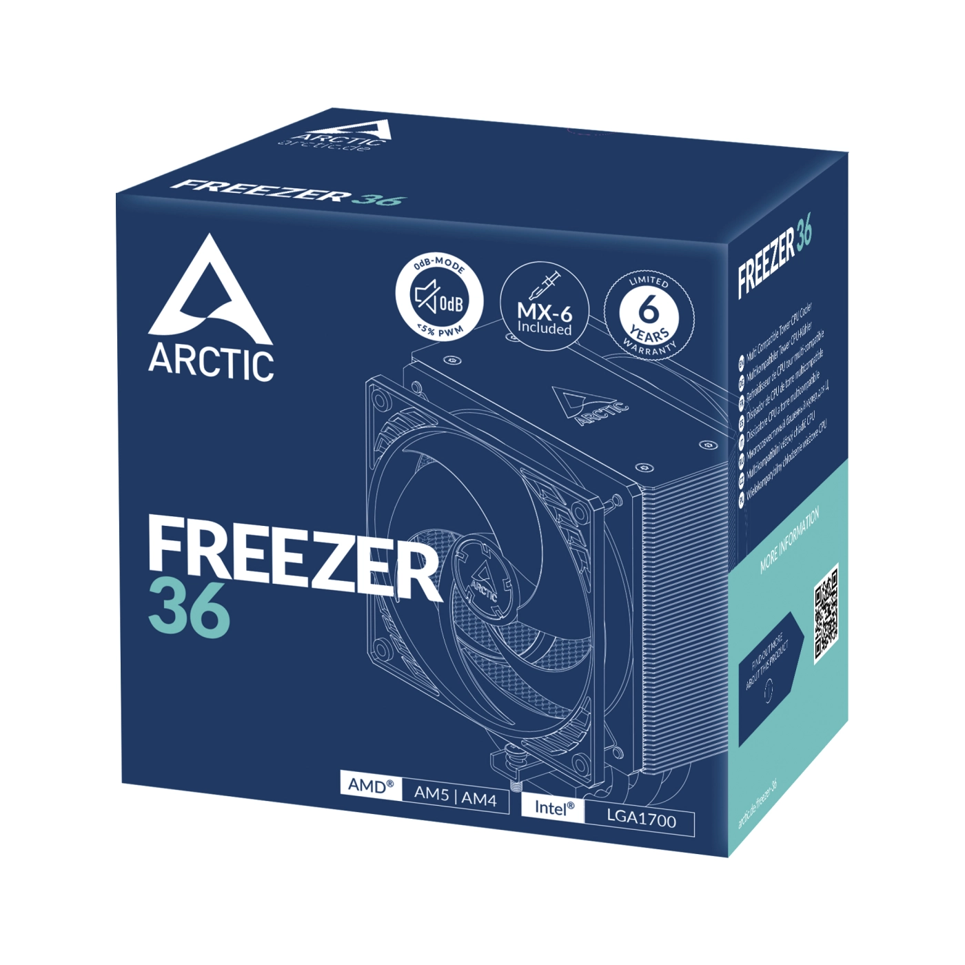Купить Процессорный кулер Arctic Freezer 36 (ACFRE00121A) - фото 6