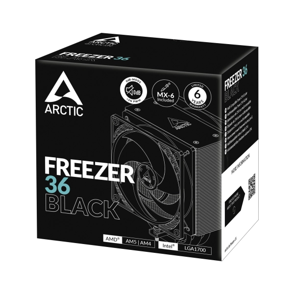 Купить Процессорный кулер Arctic Freezer 36 Black (ACFRE00123A) - фото 6