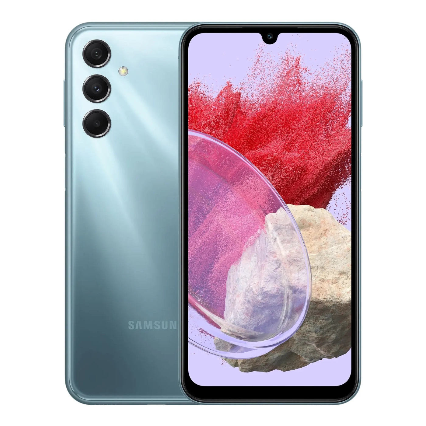 Купить Смартфон Samsung Galaxy M34 5G 8/128GB Waterfall Blue (SM-M346BZBGSEK) - фото 1