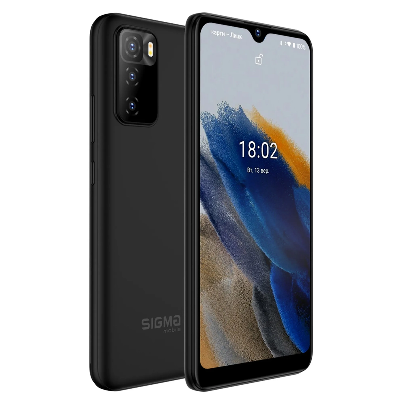 Купити Смартфон Sigma X-style S5502 2/16GB Black (4827798524213) - фото 1