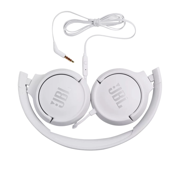 Купити Навушники JBL Tune T500 White (JBLT500WHT) - фото 4