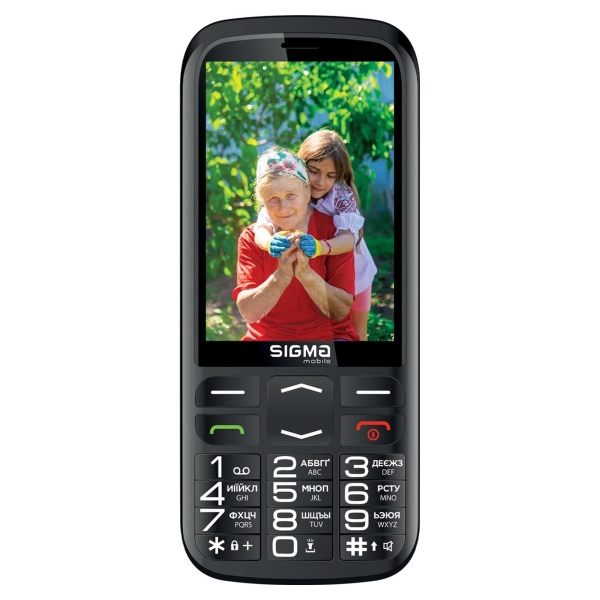 Купить Мобильный телефон Sigma Comfort 50 Optima Type-C Black (4827798122310) - фото 2