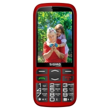 Купить Мобильный телефон Sigma Comfort 50 Optima Type-C Red (4827798122327) - фото 2
