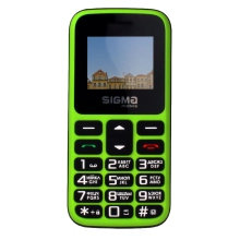 Купить Мобильный телефон Sigma Comfort 50 HIT2020 Green (4827798120941) - фото 1