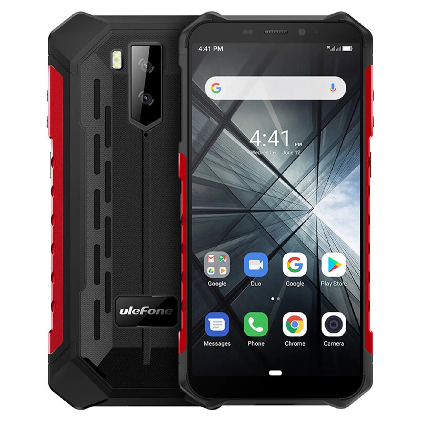 Купити Смартфон Ulefone Armor X3 2/32GB Black-Red (6937748733225) - фото 1
