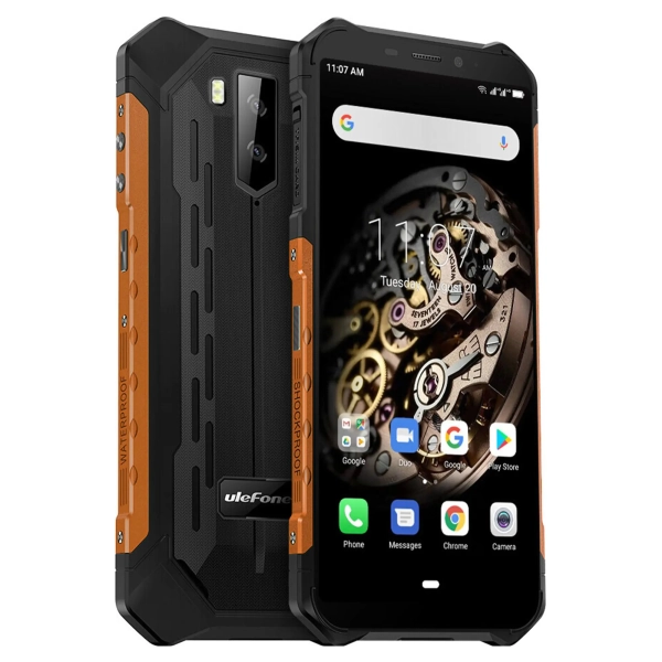 Купити Смартфон Ulefone Armor X5 3/32GB Black-Orange (6937748733393) - фото 8