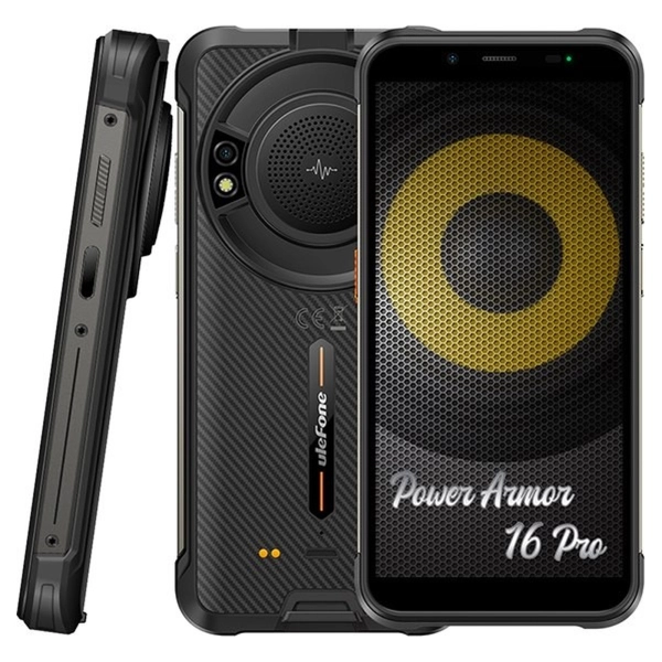 Купити Смартфон Ulefone Power Armor 16 Pro (IP69K 4/64Gb NFC 4G) Black (6937748734833) - фото 3