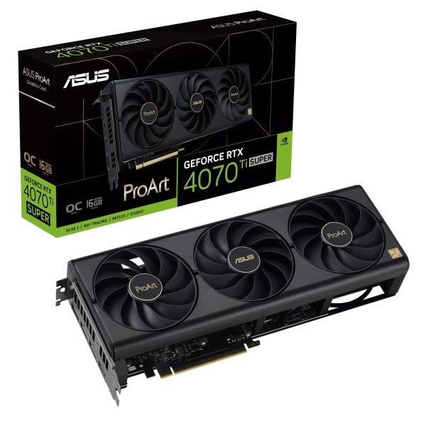 Купить Видеокарта ASUS Nvidia GeForce RTX4070TI SUPER PROART OC 16G (PROART-RTX4070TIS-O16G) - фото 13