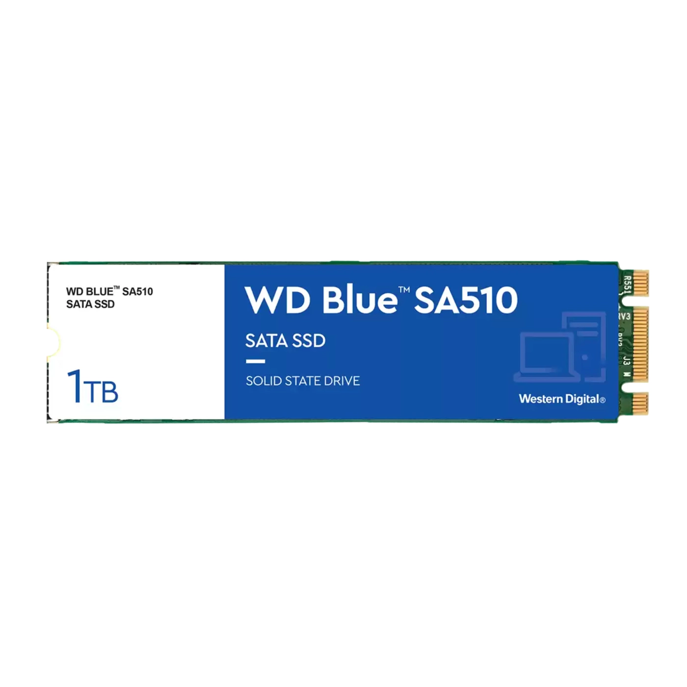 Купить SSD диск WD Blue SA510 1TB M.2 SATA (WDS100T3B0B) - фото 1