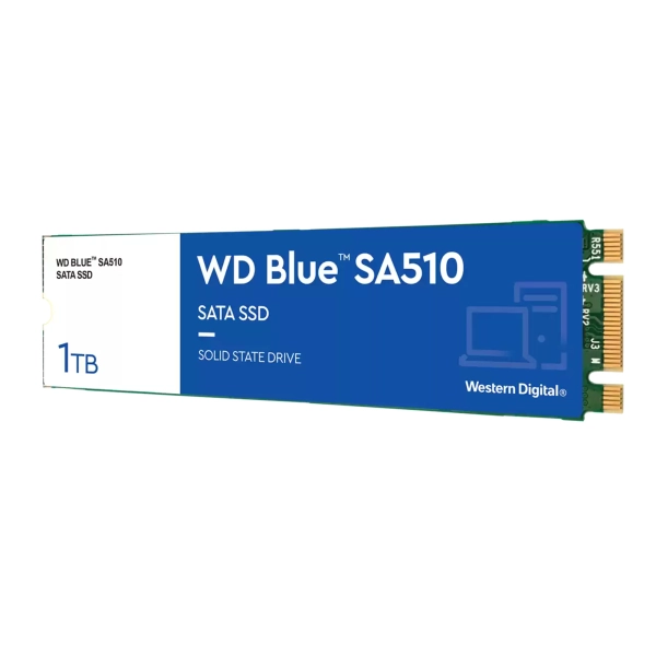 Купить SSD диск WD Blue SA510 1TB M.2 SATA (WDS100T3B0B) - фото 2