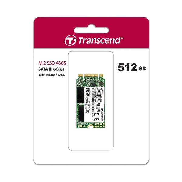 Купити SSD диск Transcend 430S 512GB M.2 SATA (TS512GMTS430S) - фото 2