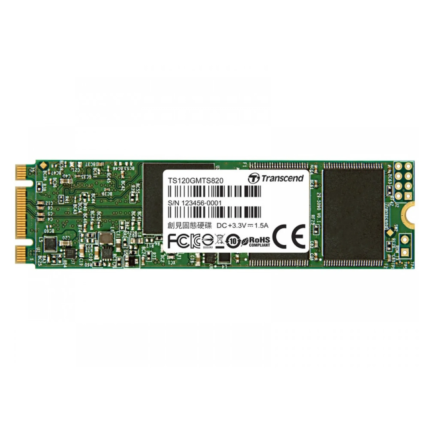 Купить SSD диск Transcend 820S 120GB M.2 SATA (TS120GMTS820S) - фото 1