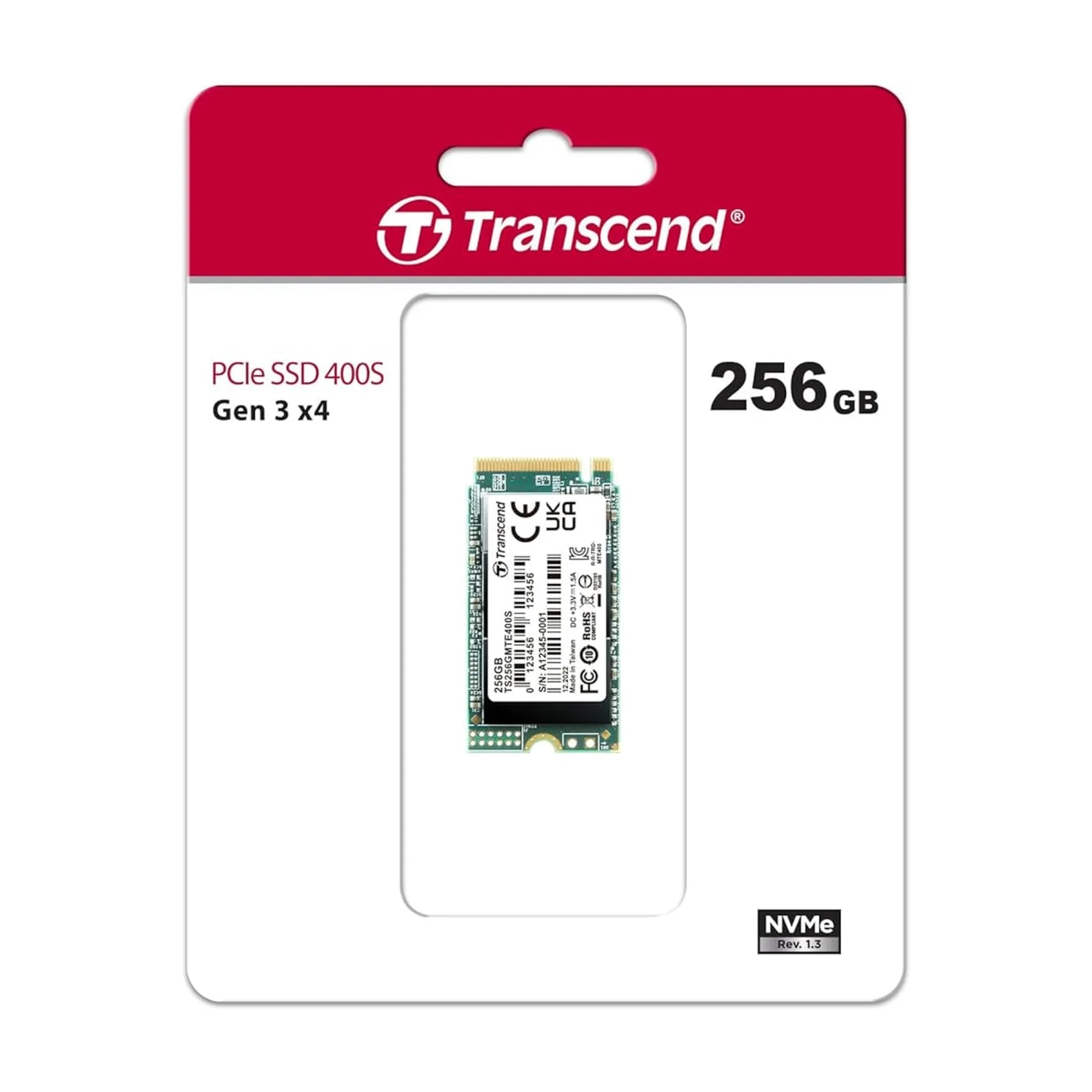 Купить SSD диск Transcend 400S 256GB M.2 NVMe (TS256GMTE400S) - фото 2