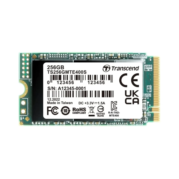Купить SSD диск Transcend 400S 256GB M.2 NVMe (TS256GMTE400S) - фото 1