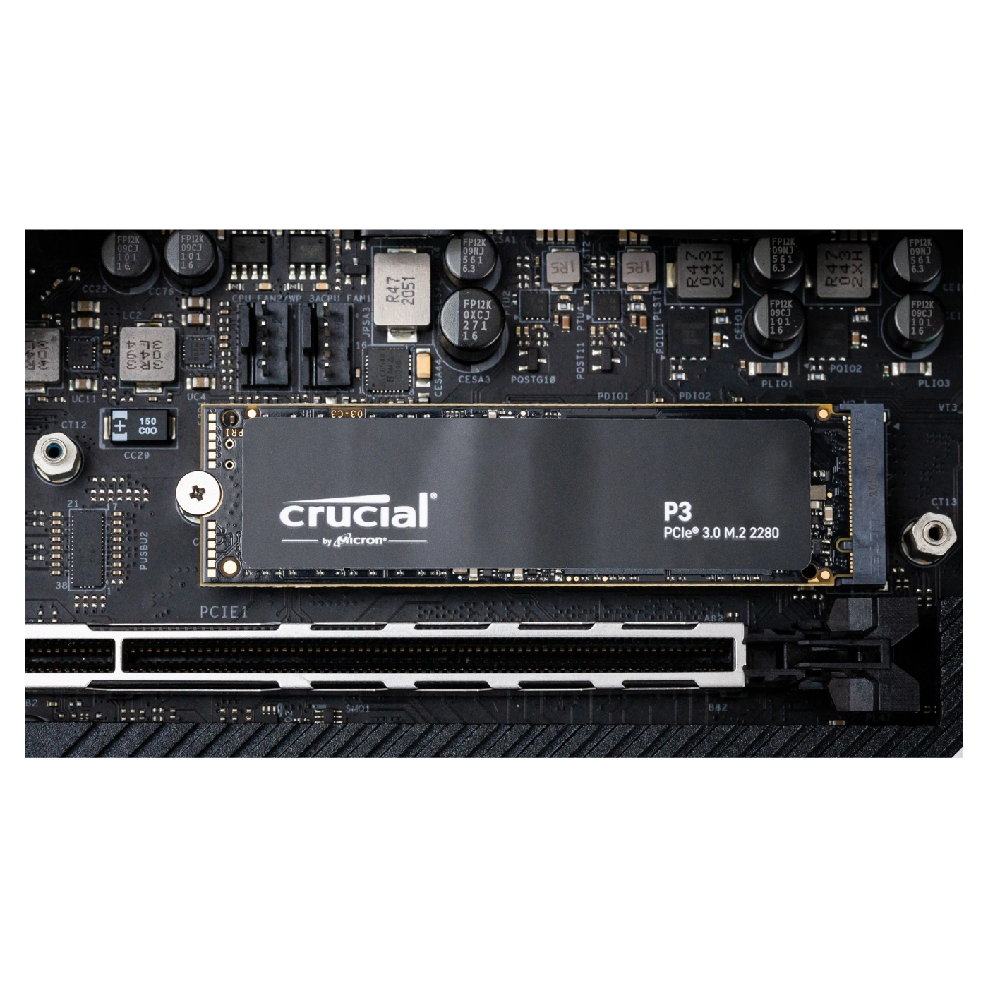 Купить SSD диск Crucial P3 1TB M.2 NVMe PCIe 3.0 x4 bulk (CT1000P3SSD8T) - фото 3