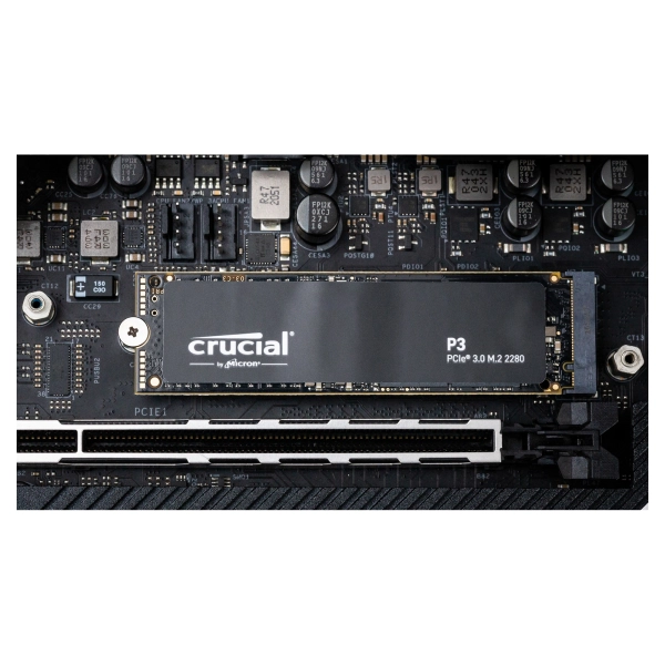 Купить SSD диск Crucial P3 1TB M.2 NVMe PCIe 3.0 x4 bulk (CT1000P3SSD8T) - фото 3