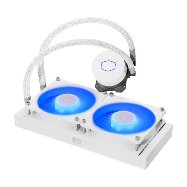Купить Система водяного охлаждения Cooler Master MasterLiquid ML240L V2 RGB White Edition (MLW-D24M-A18PC-RW) - фото 2