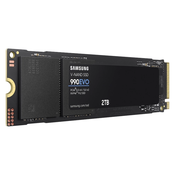 Купить SSD диск Samsung 990 EVO 2TB M.2 NVMe TLC PCIe 5.0 (MZ-V9E2T0BW) - фото 2