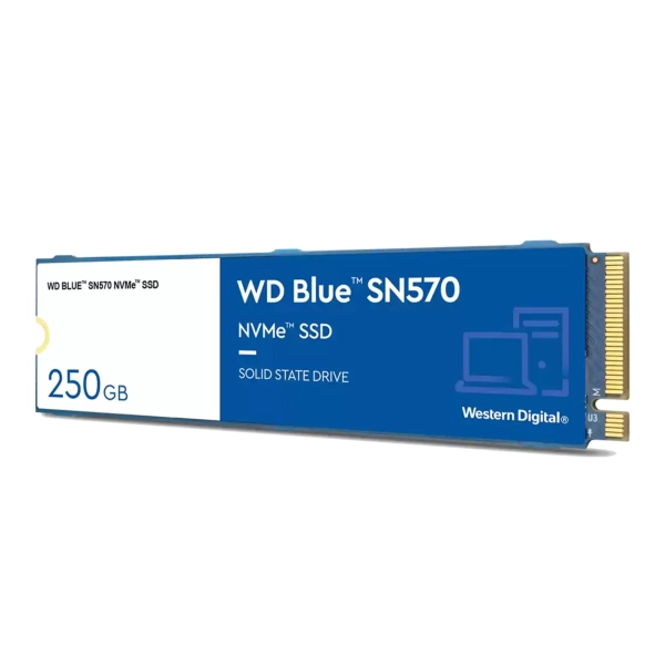 Купить SSD диск WD Blue SN570 250GB M.2 NVMe PCIe 3.0 4x TLC (WDS250G3B0C) - фото 2