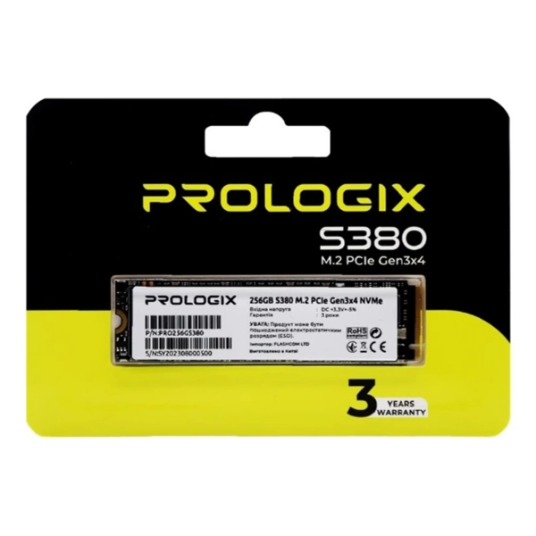 Купить SSD диск ProLogix S380 256GB M.2 (PRO256GS380) - фото 4