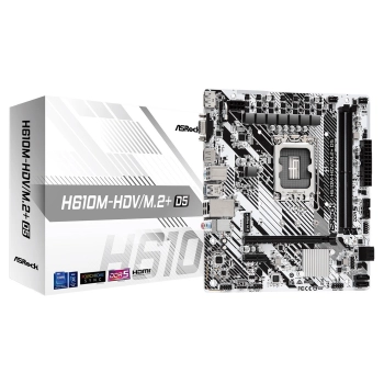 Купити Материнская плата ASRock H610M-HDV/M.2+ D5 - фото 4