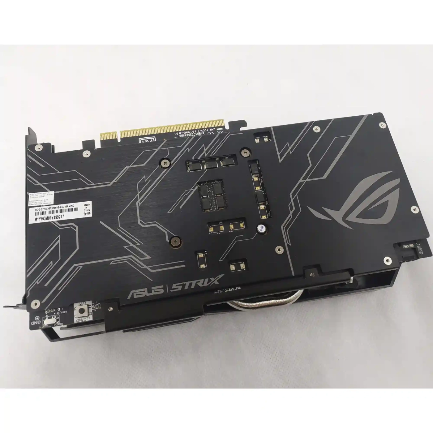 Купить Видеокарта ASUS Nvidia GeForce ROG-STRIX-GTX1660S-A6G-GAMING (Восстановлено SN M1YVCM01Y4992T7) - фото 4