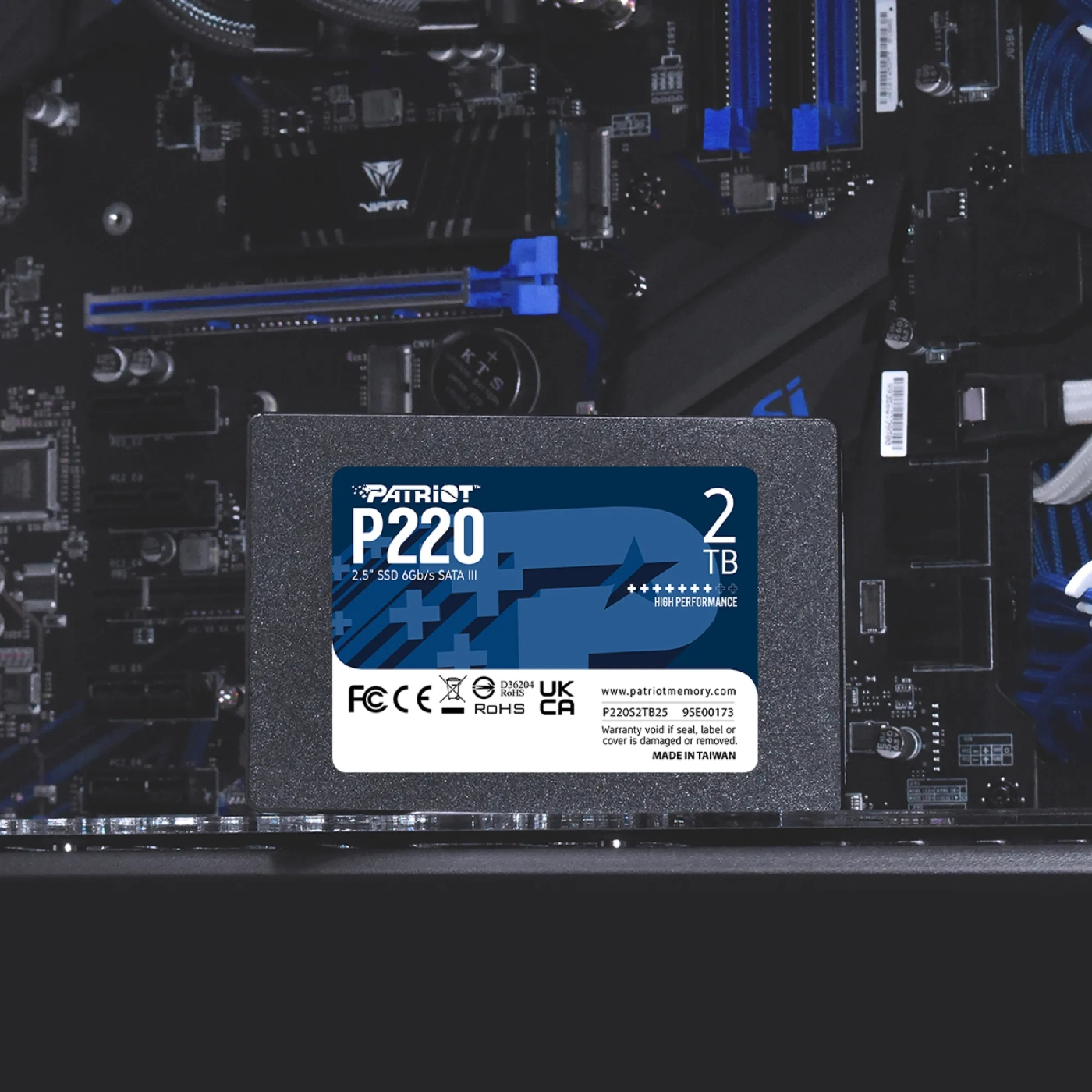 Купити SSD диск Patriot P220 2TB 2.5" (P220S2TB25) - фото 5