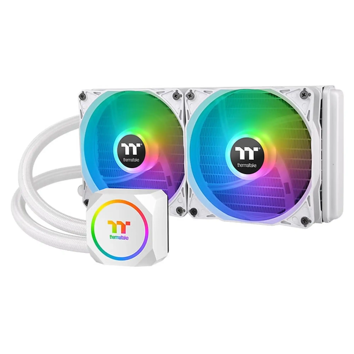 Купити Система водяного охолодження Thermaltake TH240 ARGB Sync Snow Edition (CL-W301-PL12SW-A) - фото 1