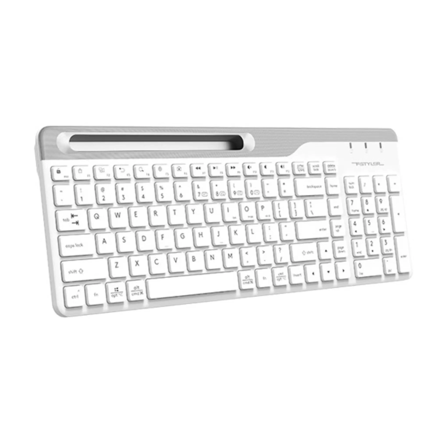 Купити Клавіатура A4Tech Fstyler FBK25 Wireless White - фото 5