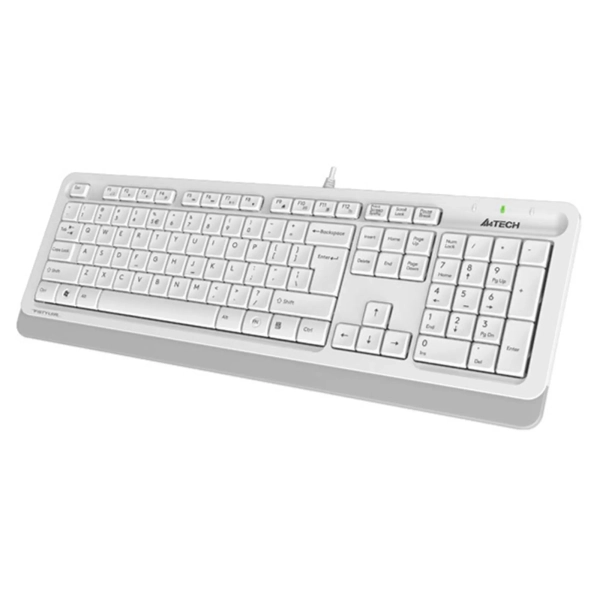 Купити Клавіатура A4Tech Fstyler FK10 USB White - фото 4