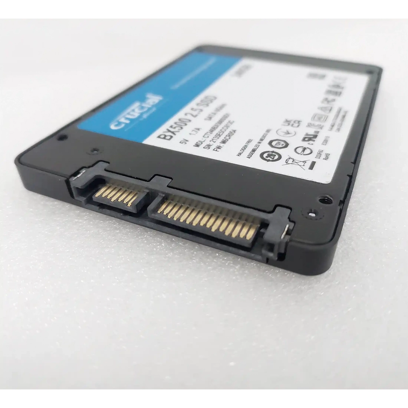 Купить SSD диск Crucial BX500 240GB 2.5 SATAIII (CT240BX500SSD1) (Trade-In SN:2135E5CC612C MPN:CT240BX500SSD1) - фото 4