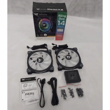 Купити Набір кулерів Thermaltake Riing Duo 14 RGB Radiator Fan TT Premium Edition (3-Fan Pack) (Уцінка SN CL-F078-PL14SW-ALU000974) - фото 2