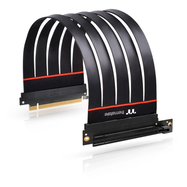 Купити Райзер Thermaltake PCI Express Extender 90°/Black/PCI-E 4.0 16X/300mm (AC-058-CO1OTN-C2) - фото 2