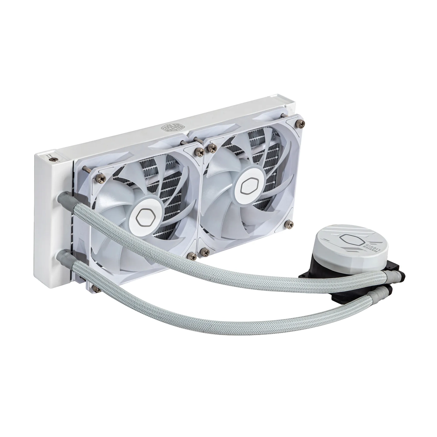 Купити Система водяного охолодження Cooler Master MasterLiquid 240L Core ARGB White (MLW-D24M-A18PZ-RW) - фото 5