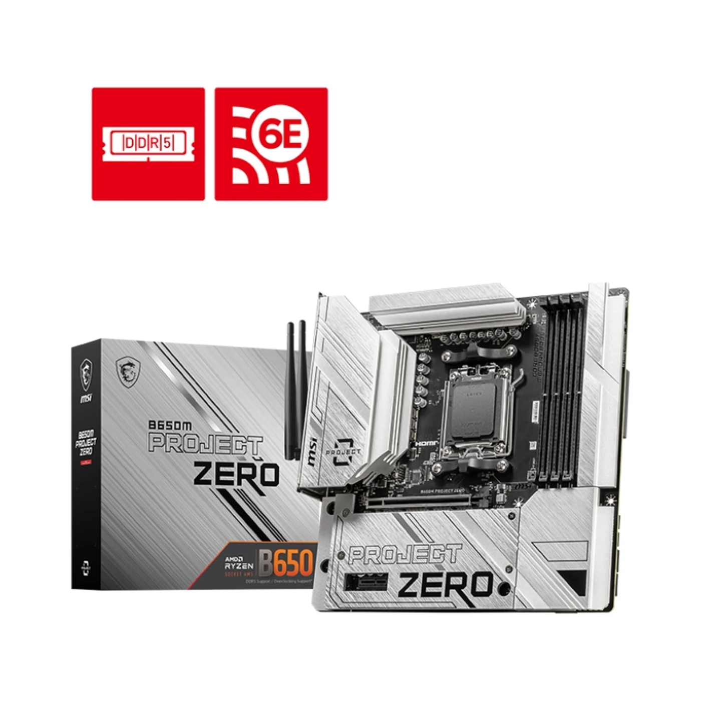 Купить Материнская плата MSI B650M PROJECT ZERO - фото 6