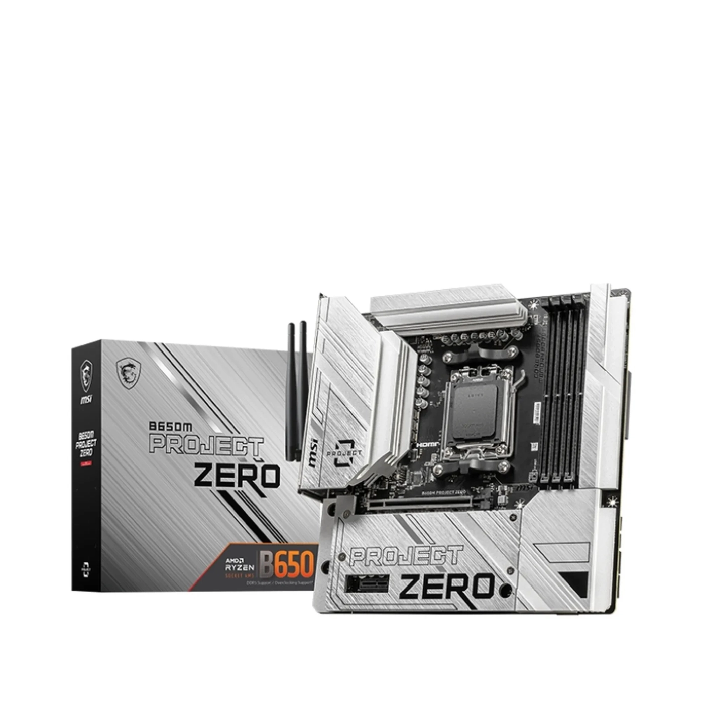 Купити Материнська плата MSI B650M PROJECT ZERO - фото 1
