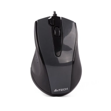 Купить Мышь A4Tech N-500F-1 USB Glossy Grey - фото 1