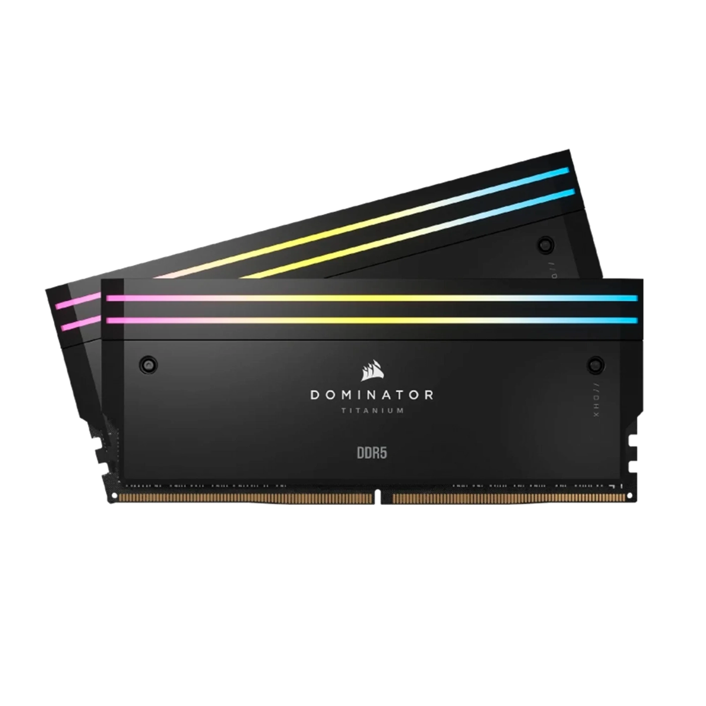 Купити Модуль пам'яті Corsair Dominator Titanium RGB DDR5-6000 32GB (2x16GB) (CMP32GX5M2B6000C30) - фото 1