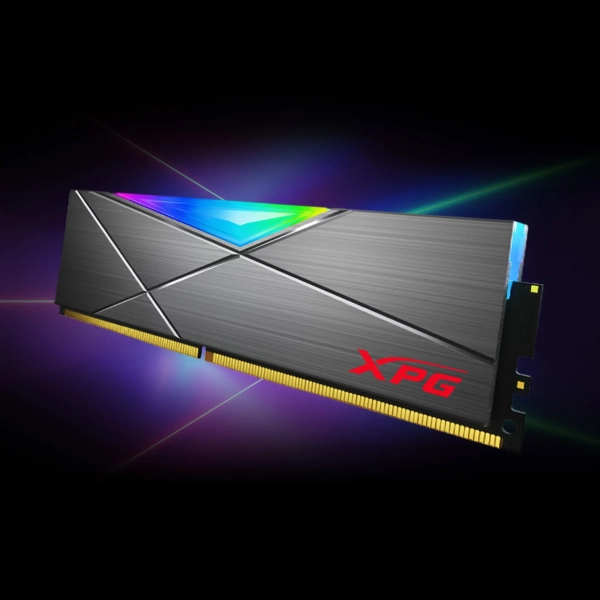Купити Модуль пам'яті ADATA XPG Spectrix D50 RGB Tungsten Gray DDR4-3600 8GB (AX4U36008G18I-ST50) - фото 3
