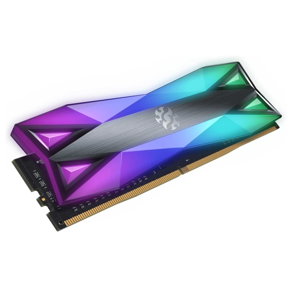 Купити Модуль пам'яті ADATA XPG Spectrix D60G RGB Tungsten Gray DDR4-3600 16GB (2x8GB) (AX4U36008G18I-DT60) - фото 3