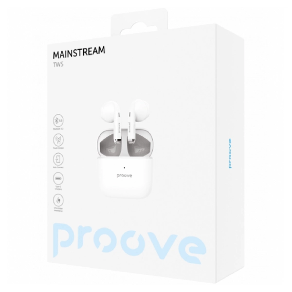 Купити Бездротові навушники Proove Mainstream TWS White (TWMS00010002) - фото 6
