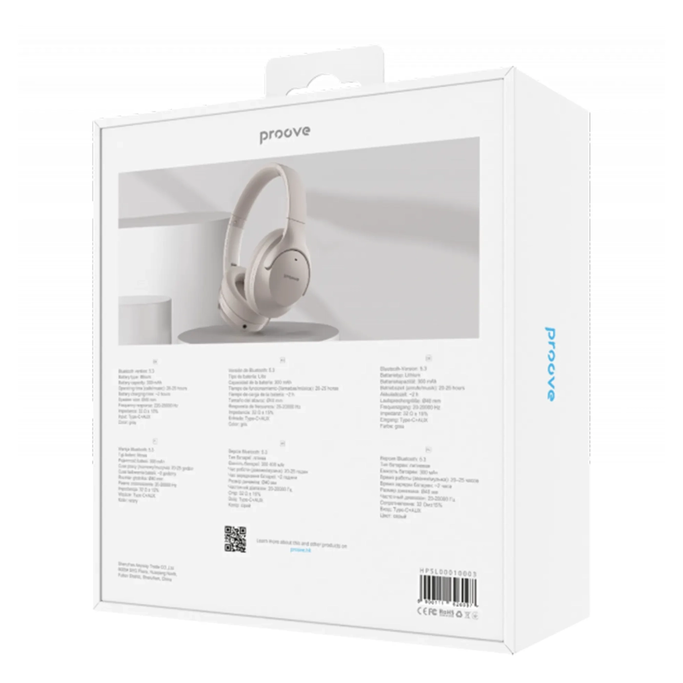 Купити Бездротові навушники Proove Silence with ANC Gray (HPSL00010003) - фото 6