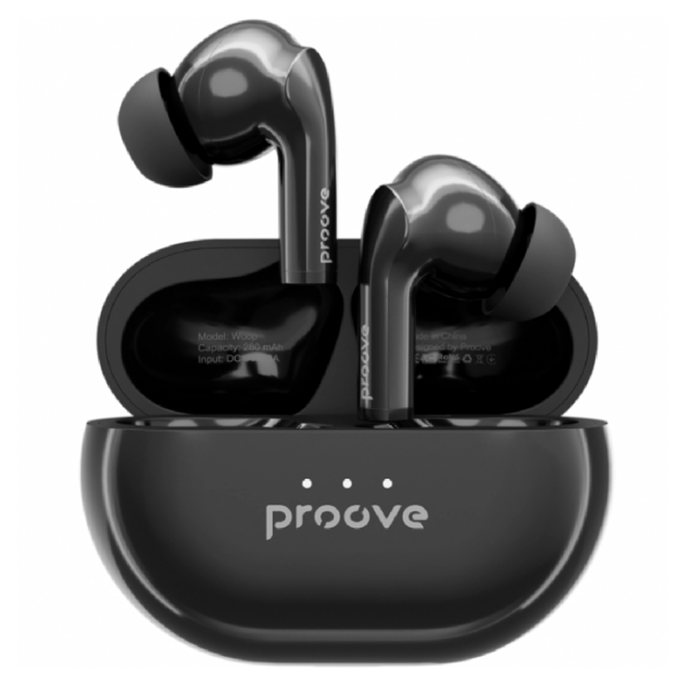 Купити Бездротові навушники Proove Woop TWS with ANC Black (TWWP00010001) - фото 2