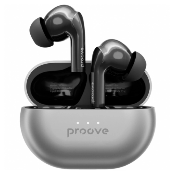 Купити Бездротові навушники Proove Woop TWS with ANC Silver (TWWP00010006) - фото 2