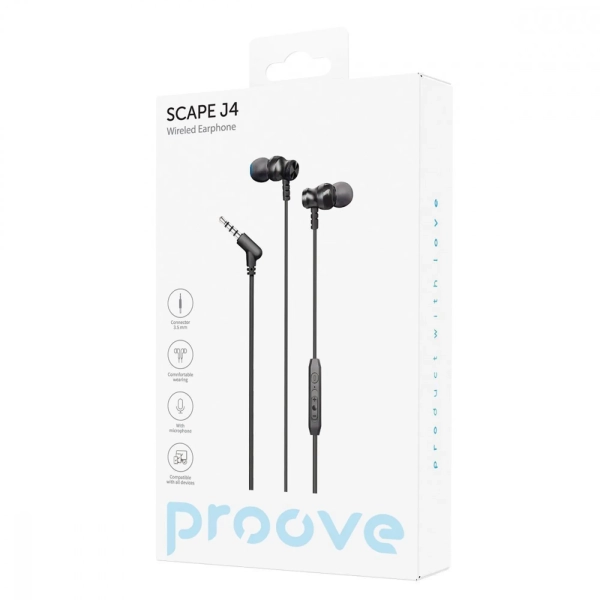 Купити Навушники Proove Scape J4 3.5mm (WESJ40000801) - фото 2