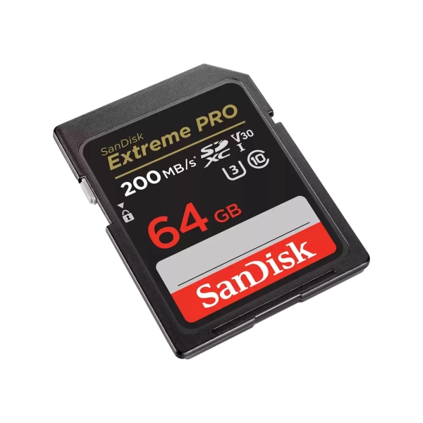 Купить Карта памяти SanDisk SD 64GB C10 UHS-I U3 Extreme Pro V30 (SDSDXXU-064G-GN4IN) - фото 2