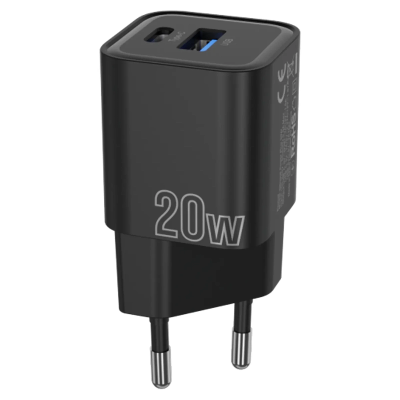 Купити Зарядний пристрій Proove Silicone Power Plus 20W (Type-C+USB) (WCSP2011001) - фото 1