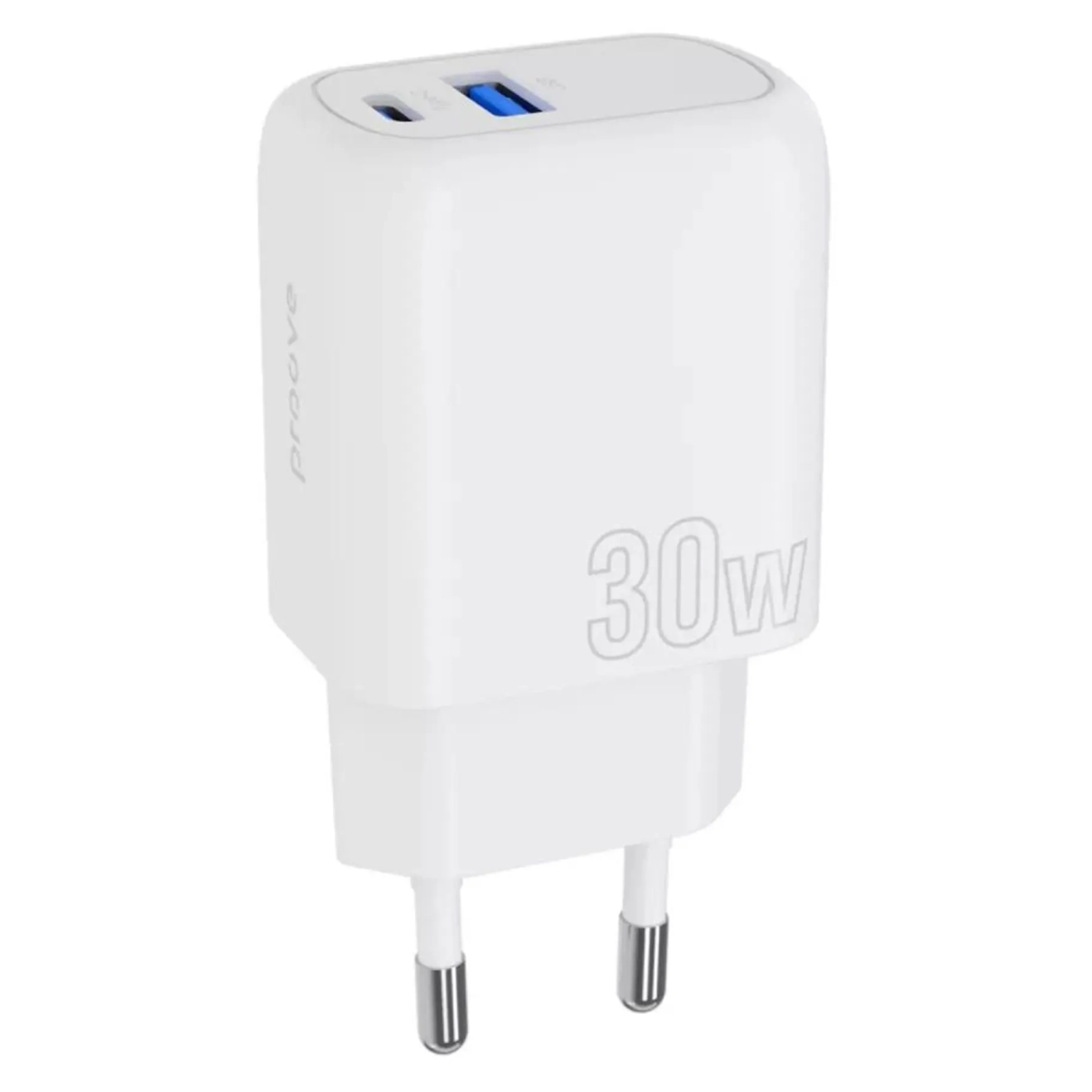 Купити Зарядний пристрій Proove Silicone Power Plus 30W (Type-C+USB) (WCSP3011002) - фото 1
