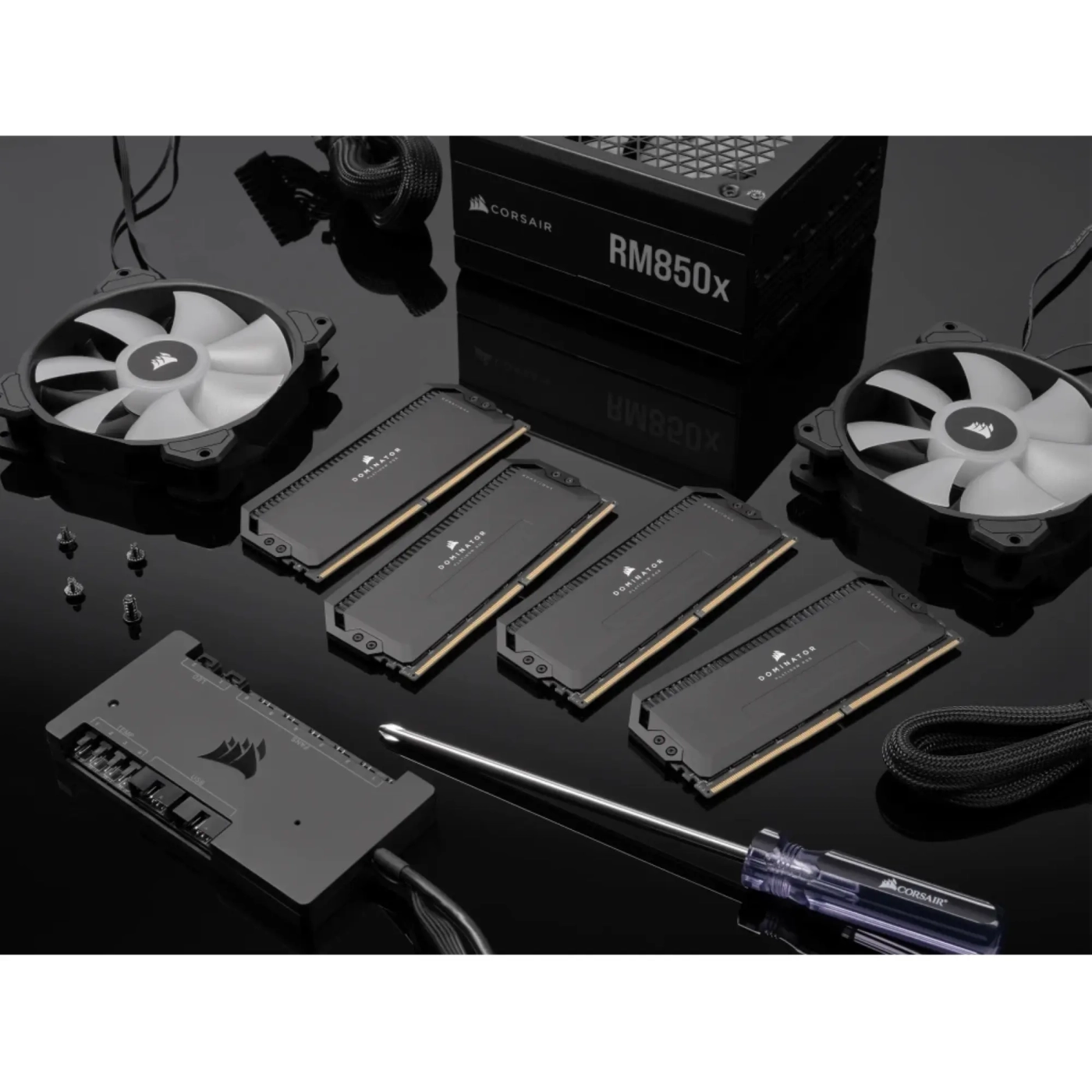 Купить Модуль памяти Corsair Dominator Platinum RGB Black DDR5-6000 32GB (2x16GB) (CMT32GX5M2X6000C36) - фото 6