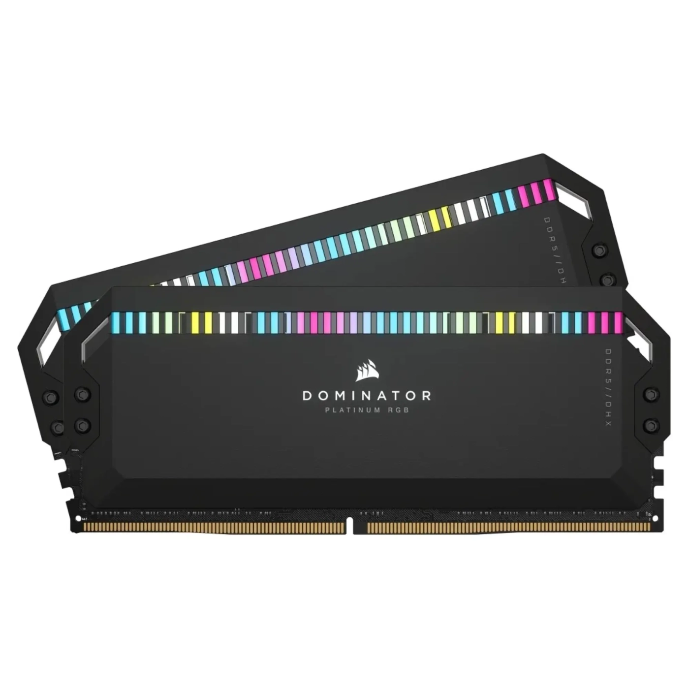 Купити Модуль пам'яті Corsair Dominator Platinum RGB Black DDR5-6000 32GB (2x16GB) (CMT32GX5M2E6000C36) - фото 1